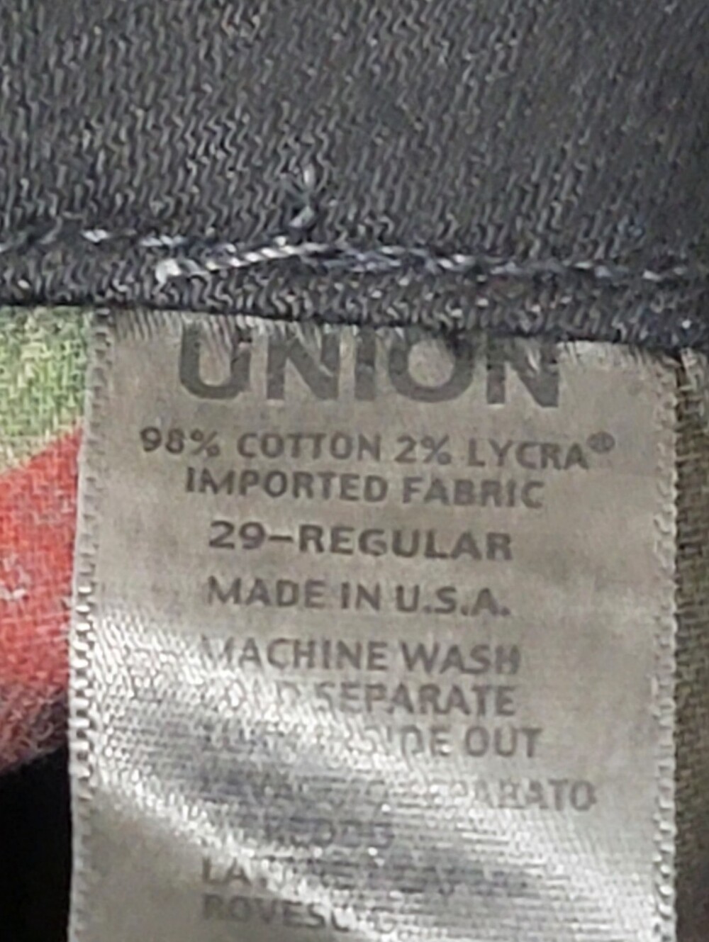 Union black bootcut low rise goddess jeans size 29 - Picture 5 of 7
